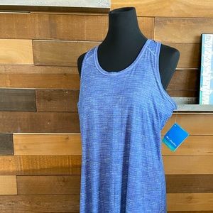 Columbia brand athletic tank dress, size XL
